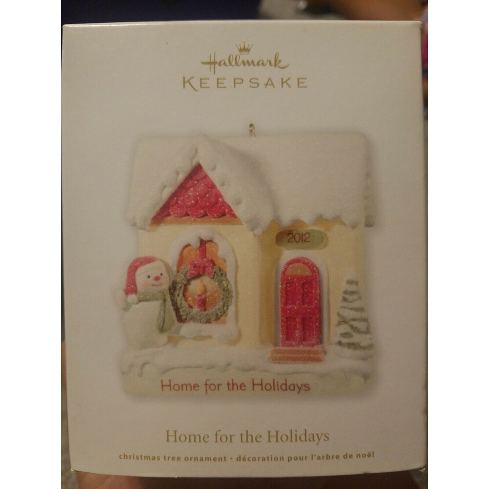 Hallmark 2012 Keepsake Ornament. Home For The Holidays Snowman